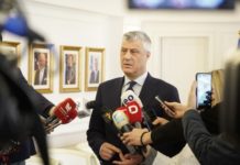 Thaçi vijon edhe sot takimet me liderët