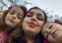 Vjosa Osmani me të bijat ia thurin këngës
