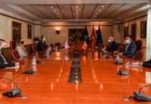 Zaev-Gallouei: Avancim i bashkëpunimit me Mbretërinë e Bashkuar një nga prioritetet e Maqedonisë së Veriut