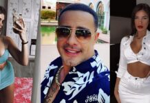 Robert Berisha në veturë me ish-Miss Kosovën