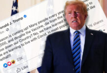 Facebook fshin postimin e Trump për Covid-19