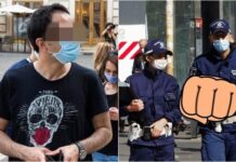 “Nuk mbaj maskë…”/ Donin ta gjobisnin, shqiptari bën për spital tre policë në Itali