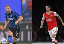 Xhaka buzë kalimit në Interi, pasi Arsenalit i ofrohet Erikseni në shkëmbim
