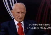 Lobi shqiptar në Amerikë humbi veprimtarin e madh, dr. Ramadan Xhema