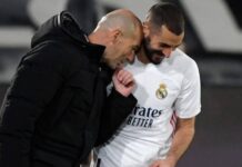 Zidane: Për mua Benzema është sulmuesi më i mirë francez në histori