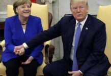Merkel e sheh si “problematike” mbylljen e llogarive të Trump në rrjetet sociale