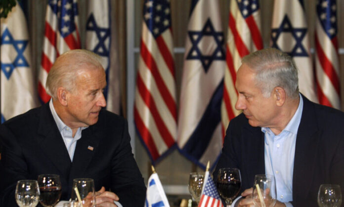 Joseph Biden, Benjamin Netanyahu