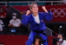 Nora Gjakova ia fiton Kosovës medaljen e tretë të artë olimpike