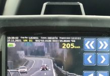 Voziste 205 km në orë, gjobitet nga policia