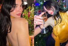Dua Lipa kalon festën e Krishtlindjeve me shoqëri, pas ndarjes nga Anwar Hadid