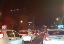 Aksidenti afër Q.T. “Mavrovasja” shkakton kaos në rrugët e Shkupit