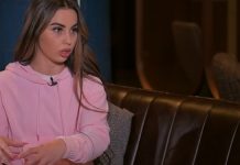 “Hallakatet” Linda Halimi, ekspozon gjoksin