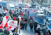 Vazhdojnë protestat në Otavë kundër vaksinimit të detyrueshëm