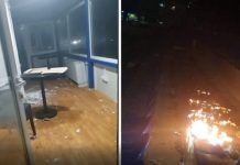 Akt vandal në Çair, dëmtohen tribunat dhe digjen stolat në stadiumin e Shkupit