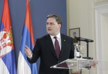 Shefi i diplomacisë serbe, Selakoviq viziton Shkupin