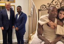 Protagonisti në video-kasetën e Kim Kardashianit, Ray J takohet me Donald Trumpin ndërsa tregon aspiratat e tij politike