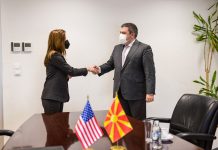 Byrnes në takim me Mariçiq: SHBA-ja mbetet mbështetëse e fortë e integrimit evropian të Maqedonisë së Veriut