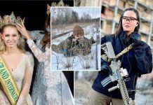 Nga modele në luftëtare, ish-Miss Ukraina e cila prej dy vitesh stërvitet për përdorimin e armëve shpreh gatishmërinë për mbrojtjen e vendit