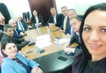 Kastriot Rexhepi bashkë me deputetë dhe ministra të BDI-së