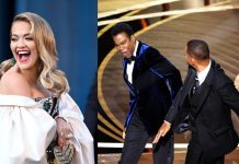 Rita Ora mungoi në momentin kur Will Smith e goditi me shuplakë Chris Rock, ndodhej në tualet