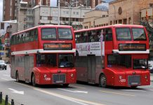 Zjarr në autobusin e linjës 57 në Shkup, nuk ka të lënduar