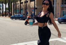 Samanta Karavella duket atraktive në pozat e reja nga Miami Beach