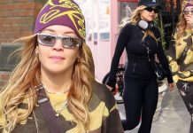 Rita Ora bie në sy me puloverin dhe pantallonat e saj gjatë një daljeje në New York