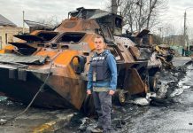 Ish-ushtari gjerman i UÇK-së shfaqet nga Bucha e Ukrainës