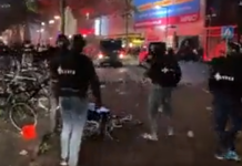 Tifozët e Feyenoordit nuk e pranojnë humbjen, nisin përleshjen me policinë