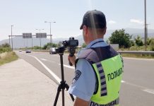 Gjobiten 168 në Shkup, 25 për shpejtësi tej normave të lejuara