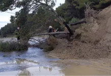 Rruga Shipkovicë – Brodec është e pakalueshme për shkak të rrëshqitjeve të dheut