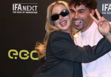 Loredana Zefi shfaqet edhe krah blogerit të famshëm gjerman,Younes Zarou