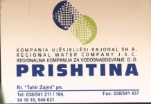 Disa lagje në Prishtinë do të mbeten pa furnizim me ujë