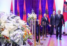 Ahmeti: I dhamë lamtumirën e fundit ish-presidentit Bujar Nishani