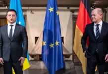 Zelensky bisedon me Scholzin për të burgosurit e luftës