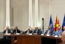 Fillon takimi i koalicionit qeveritar, prezent Kovaçevski dhe Ahmeti