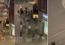 Publikohen pamjet e sulmit në Norvegji, autori i armatosur hyn në lokal dhe fillon të qëllojë (video)