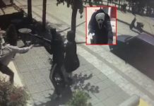 Me maskë dhe të armatosur rëndë, dalin pamjet e grabitjes së bankës në Shkodër