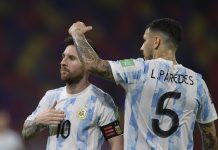 Paredes: Nëse fitojmë Kupën e Botës gëzohem më shumë për Messin sesa për veten