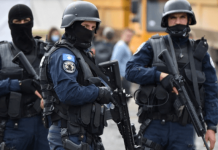 Lëndohen pesë zyrtarë policorë gjatë një aksioni kundër kontrabandës me mallra në veri