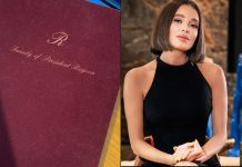 Kreatorja Blerina Kllokoqi-Rugova pajiset me pasaportë shqiptare