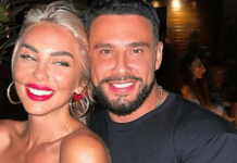 Roberti dhe e dashura e tij ndajnë me fansat një moment të veçantë