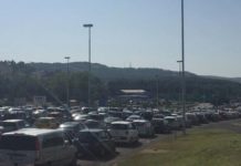 Në vendkalimin kufitar Bogorodicë, pritje deri në gjysëm ore për dalje nga Maqedonia