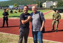 Daut Haradinaj me veteranët kroatë në Knin, aty ku nisi gjunjëzimi i Serbisë
