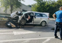 Shoferi dhe pasagjerët janë fëmijë! MPB me detaje nga aksidenti i sotëm në Shkup