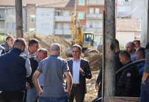 Kasami inspekton punimet në bulevardin “Bllagoja Toska” në Tetovë