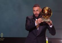 Karim Benzema, fitues i Topit të Artë