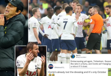 Tifozët e Tottenhamit ‘kryqëzojnë’ Conten me komente pas humbjes nga Newcastle