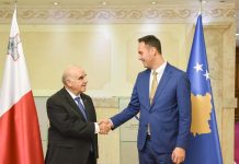 Konjufca i kërkon Maltës mbështetje për vizat