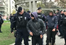 Aksionet e policisë për shkak të migrantëve në Serbi